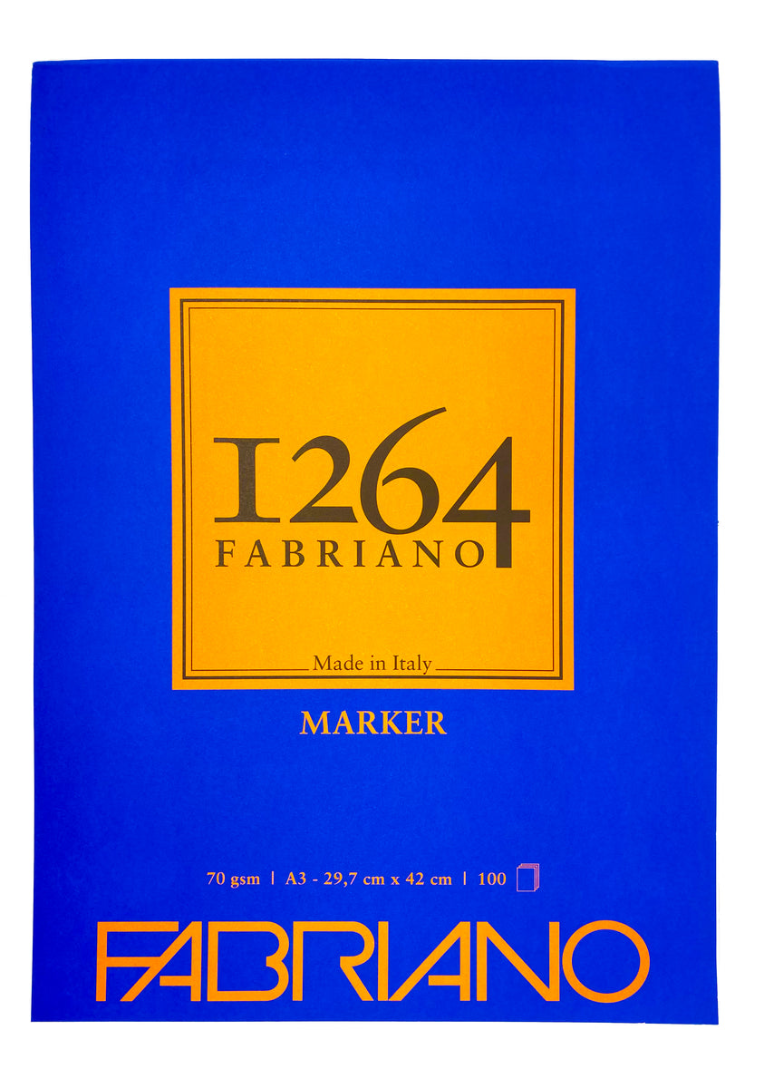 Fabriano 1264 Marker Glued Bound 70gsm 100's per pad Prestige Paper
