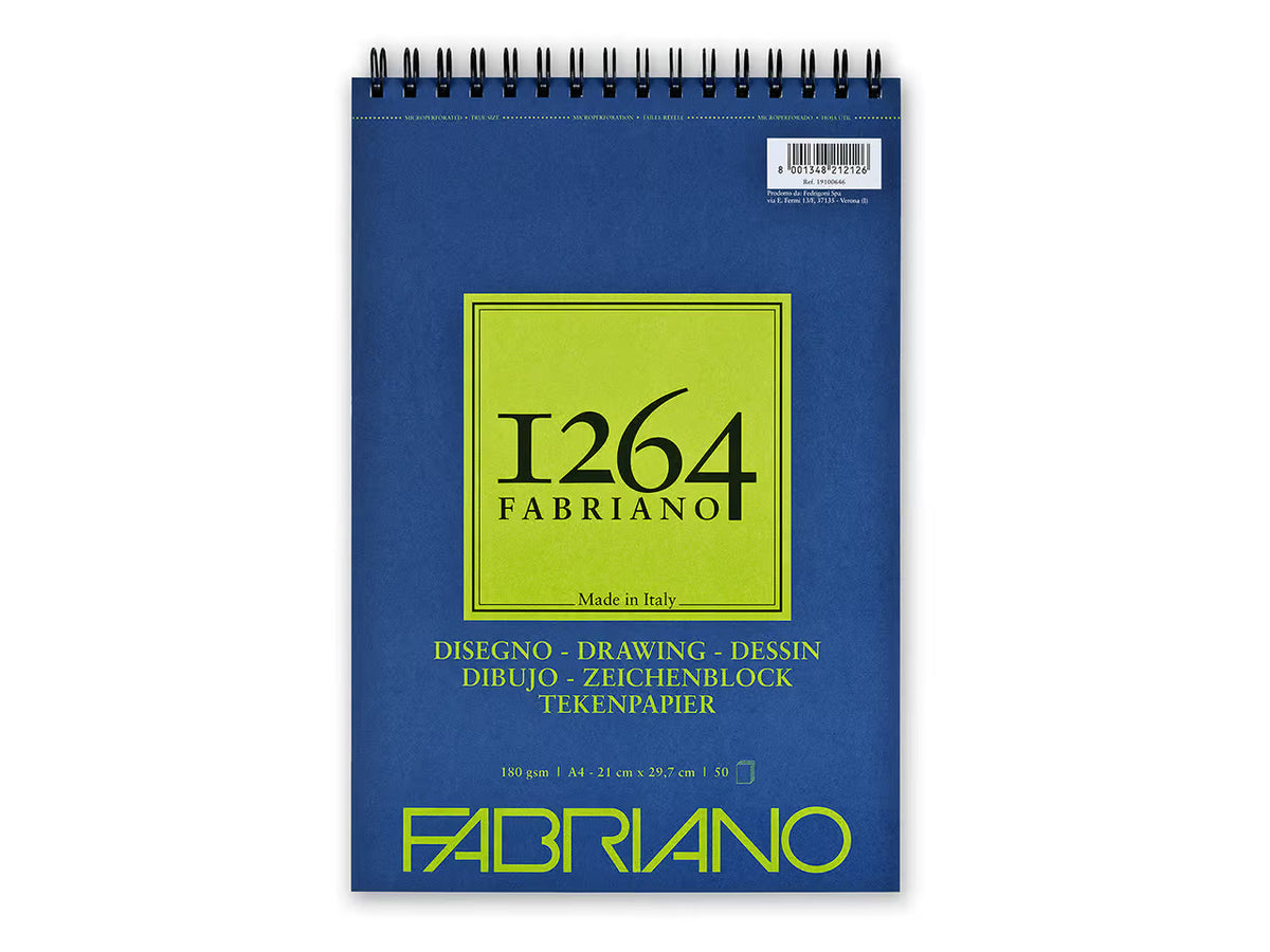 Fabriano Watercolour Drawing Pad - Spiral Bound A3 Sketchbook 300 G/m² 30 Sheets
