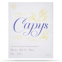 Capys 90gsm 8.5x11 20's