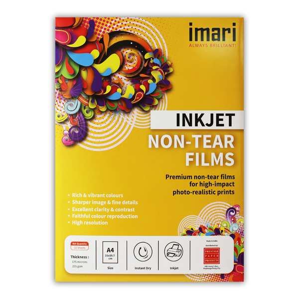 Imari Inkjet Non-Tear Films A4 10sheets