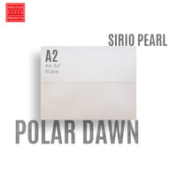 Sirio Pearl Envelopes 10pieces per pack