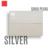 Sirio Pearl Envelopes 10pieces per pack