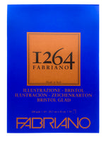 Fabriano 1264 Bristol Glued Bound 200gsm 50's per pad