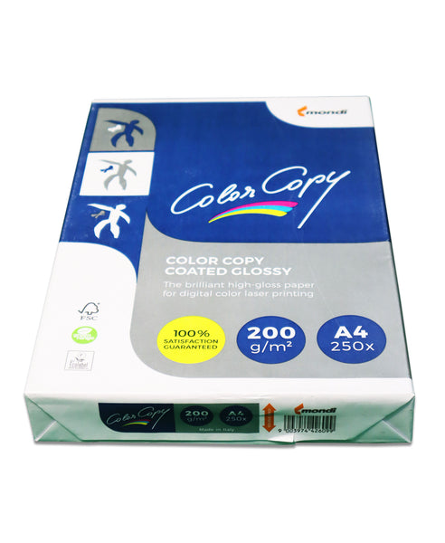 Digital Media Color Copy Coated Glossy 200gsm 250's/pack