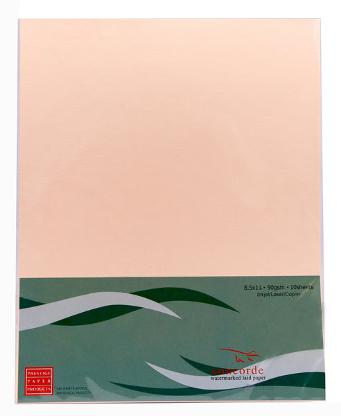 Condere Paper Concorde Laid Specialty Paper 10sheets per pack – Prestige Paper Products