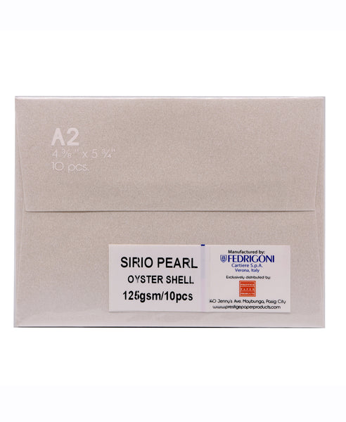 Enveloppe Sirio Pearl 120g/m2 - Rabat auto-adhésif - Conditionnement par 20