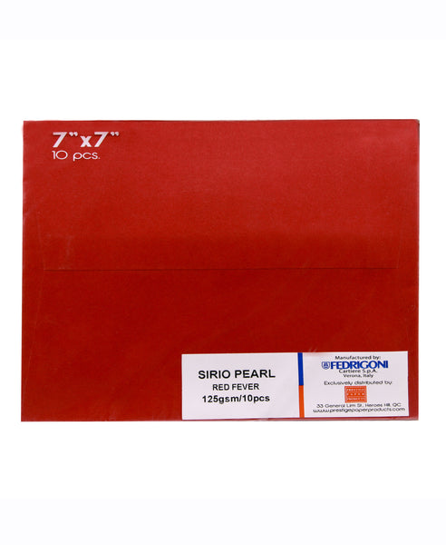 Sirio Pearl Envelopes 10pieces per pack